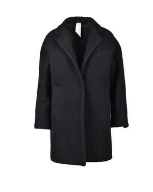 Annie P Wool Coat - Black