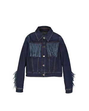 Frankie Morello Cotton Jacket - Blue