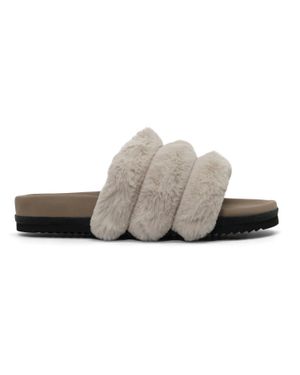 Roam Bunny Slider Slipper - Brown