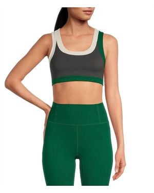 Free People Never Better Ringer Bra - Green