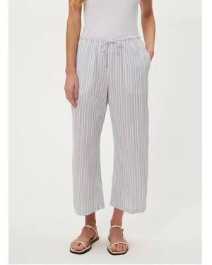 Michael Stars Maris Pull On Ankle Pant - Gray