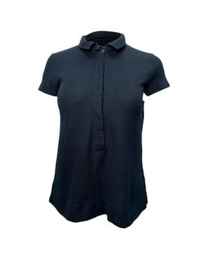 Akris Piqué Polo Shirt - Blue