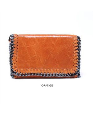 German Fuentes Eliza Clutch - Orange