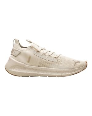 PUMA Softride Symmetry Fuzion Speckle Running Sneaker - White