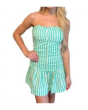 Olivaceous Blakely Dress - Blue