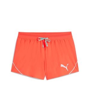 PUMA Raceday Ultraweave 3" Split Shorts - Red