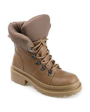 Journee Collection Collection Tru Comfort Foam Irrah Bootie - Brown