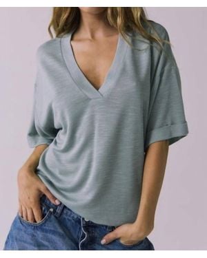 Chaser Brand Viola Tee - Gray
