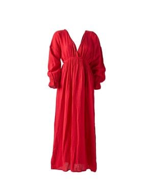 Blanca Kibele Maxi Dress - Red
