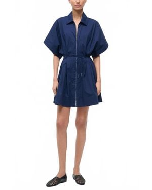 STAUD Cori Dress - Blue