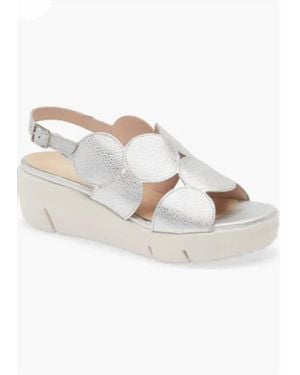 Wonders Sporty Platform Sandal - White