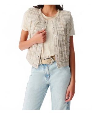 IRO Dilea Sleeveless Jacket - Blue