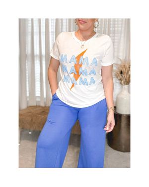 Promesa Thunder Mama Tee - White