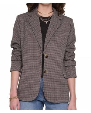 Heartloom Taya Buttoned Blazer - Brown