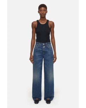 Closed Nikka Denim Straight Leg Jeans - Blue