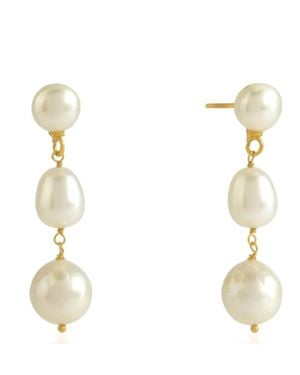 Shyla Tilda Earrings - Metallic