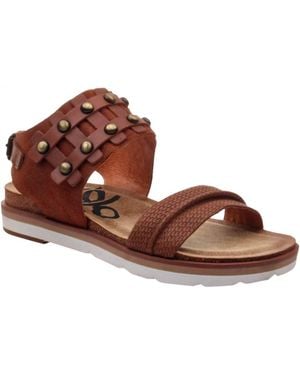 Otbt Lantern Embellished Sandal - Brown