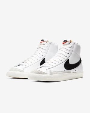 Nike Blazer Mid '77 Cz1055-100 Sneaker 11.5 Leather Shoes Gbnc214 - White