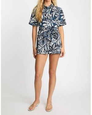Caballero Marilyn Romper - Blue