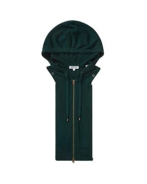 Veronica Beard Cashmere Hoodie Dickey - Green