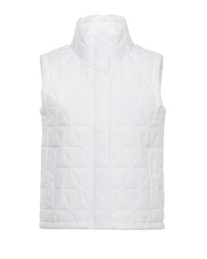 K-Way Satine Diamond Quilted Gilet - White