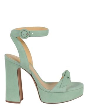 Alexandre Birman Clarita Curve 120 High Heel Sandals - Green