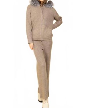 Jessie Liu Kendra Tracksuit - Natural