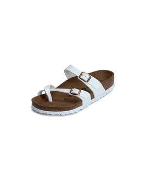 Birkenstock Mayari Birko-Flor Sandals - Brown