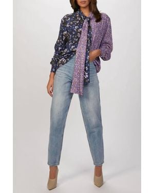 WeWoreWhat Dani Boyfriend Denim - Blue