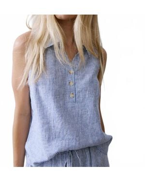 Melissa Nepton Bassin Shirt - Blue