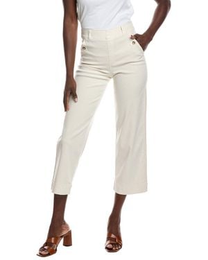 Spanx Stretch Twill Cropped Pant - Natural