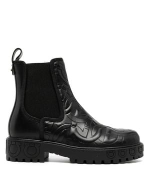 Ferragamo Ferragamo Varsi Ankle Boots - Black