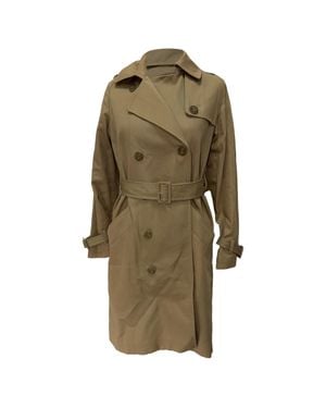 A.P.C. A. P.C. Greta Trench Coat - Green
