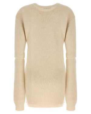 Lemaire Acetate Short Dress - Natural