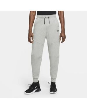 Nike Sportswear Tech Fleece Sweatpants Tapered Leg Drawstring Kfc371 - Gray