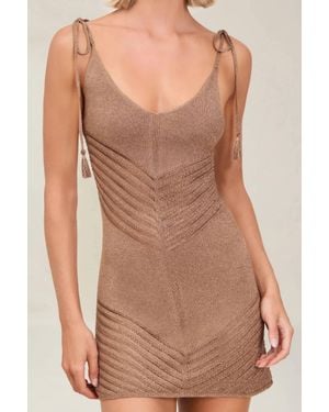 Devon Windsor Halle Dress - Brown