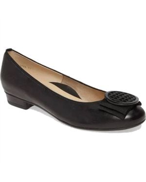 Aria Shoes Bambi Flats - Black