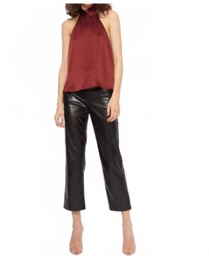 Cami NYC Janice Halter-Neck Top - Red