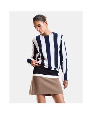 Cynthia Rowley Sideline Striped Sweater - Blue