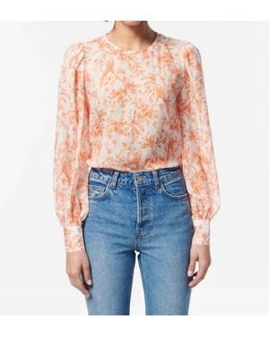 Cami NYC Analys Top In Papaya Orange - Blue