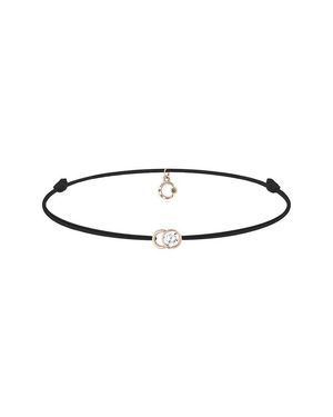 COURBET 18K 0.15 Ct. Tw. Lab Grown Diamond Let's Commit Bracelet - White