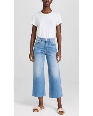 SLVRLAKE Denim Grace Crop Jeans - Blue