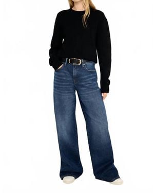 GOOD AMERICAN Good Ease Relaxed Jeans - Blue