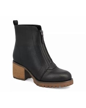 MIA Fabiola Heeled Ankle Boots - Black