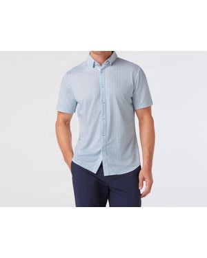 Mizzen+Main Halyard Short Sleeve Shirt - Blue