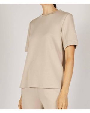 P.Cill Modal Tee Shirt - Natural