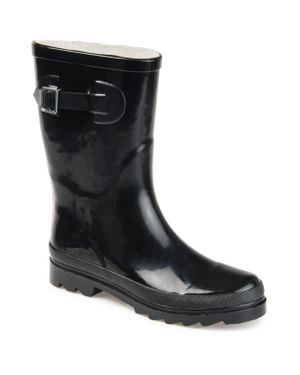 Journee Collection Journee Seattle Rain Boot - Black