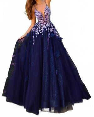 Amarra A-Line Prom - Blue