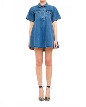 SOFIA The Label Paloma Dress - Blue