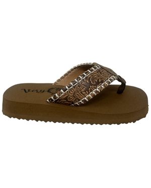 Very G Pamela Flip Flop Sandal - Brown